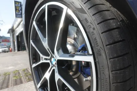[남양주,구리,하남,성남 휠 복원 및 휠 도색] bmw840i 다이아몬드 컷팅 휠 복원 / 남양주, 구리, 의정부, 서울 노원