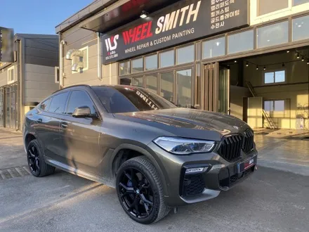 [강북,강동,강남 휠 도색 및 휠 복원] bmw x6 블랙 유광 휠 도색 작업 후기 / 남양주, 구리, 의정부, 서울 노원