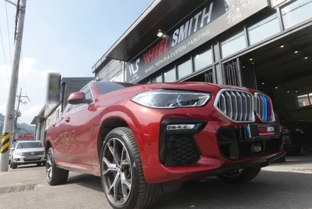 [서울, 경기도 휠 복원 및 휠 도색] bmw x6 다이아몬드 컷팅 휠 복원 작업 후기 / 남양주, 구리, 의정부, 서울 노원
