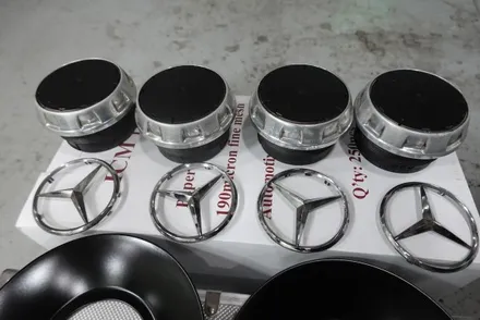 [휠스미스] 벤츠 S63 AMG 블랙 반무광 휠 도색 및 캘리퍼 세라믹 골드 컬러 도색 / 남양주, 구리, 의정부, 서울 노원