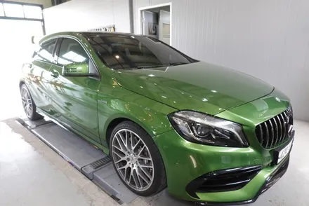 서초휠도색 휠스미스 벤츠A45 AMG 매트블랙 휠도색 작업후기 / 남양주, 구리, 의정부, 서울 노원