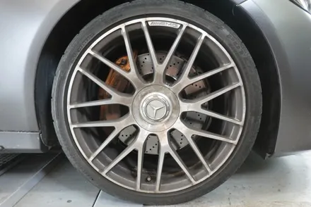 일산휠도색 휠스미스 벤츠 C63 AMG 블랙 반 무광 휠 도색 시공 후기! / 남양주, 구리, 의정부, 서울 노원