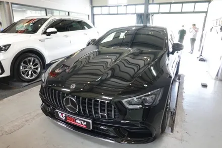 강서구휠도색 휠스미스 벤츠 GT43 AMG 블랙 무광 휠 도색 작업 후기!! / 남양주, 구리, 의정부, 서울 노원