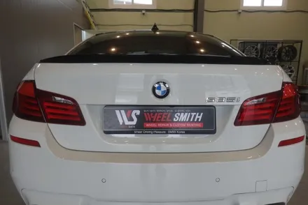 판교 휠도색 BMW 5시리즈 프라즈마 블랙 휠 도색 시공 후기! / 남양주, 구리, 의정부, 서울 노원