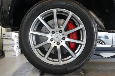 [경기도 휠도색]벤츠 G63 AMG 블랙 반무광 휠도색 / 남양주, 구리, 의정부, 서울 노원