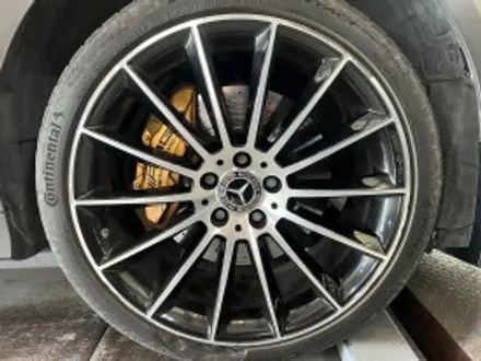 벤츠 cls400d 블랙 반무광 휠도색 및 휠복원 작업 후기 / 남양주, 구리, 의정부, 서울 노원