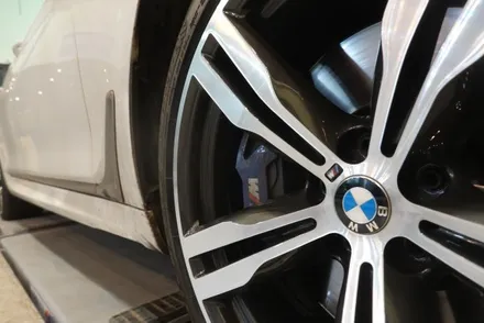 [강북,강남,강동 휠 복원 및 휠 도색] bmw760Li 다이아몬드 컷팅 휠 복원 / 남양주, 구리, 의정부, 서울 노원
