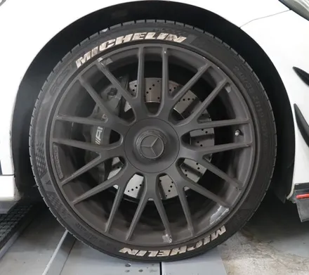 벤츠휠도색 휠스미스 벤츠 C63 AMG 블랙반무광 휠도색 작업후기! / 남양주, 구리, 의정부, 서울 노원