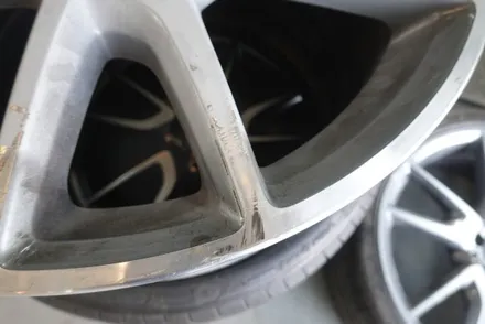 벤츠휠복원 휠스미스 벤츠 E43 AMG  다이아컷팅 휠 복원 수리 작업 후기! / 남양주, 구리, 의정부, 서울 노원