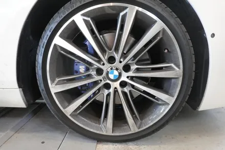 [휠스미스] BMW 6시리즈 완전 박리 후 블랙 반무광 휠도색! / 남양주, 구리, 의정부, 서울 노원