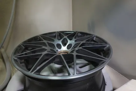 [서울 경기 강남 휠도색]bmw m4 블랙 반무광 휠도색 / 남양주, 구리, 의정부, 서울 노원