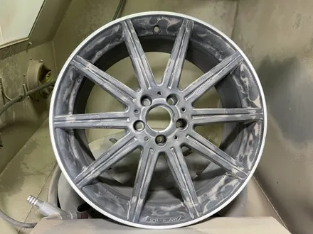 [벤츠 cls63 amg 휠 도색 및 휠 복원 전문 업체 휠스미스] 벤츠 cls63 amg 블랙 투톤 림 끝 컷팅 작업 후기 / 남양주, 구리, 의정부, 서울 노원