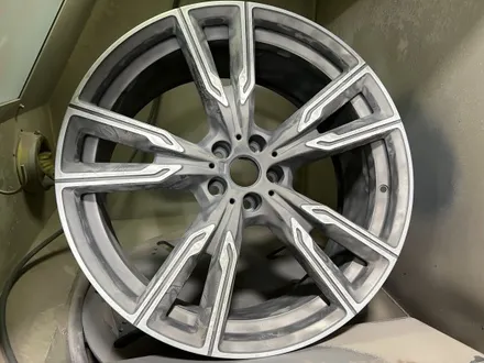 [bmw x6m50i 휠 도색 전문 업체 휠스미스] bmw x6m50i 블랙 투톤 다이아몬드 컷팅 작업 후기 / 남양주, 구리, 의정부, 서울 노원
