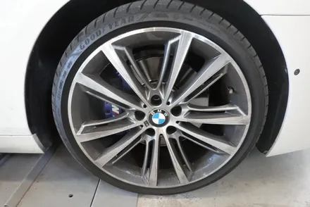 [휠스미스] BMW 6시리즈 완전 박리 후 블랙 반무광 휠도색! / 남양주, 구리, 의정부, 서울 노원