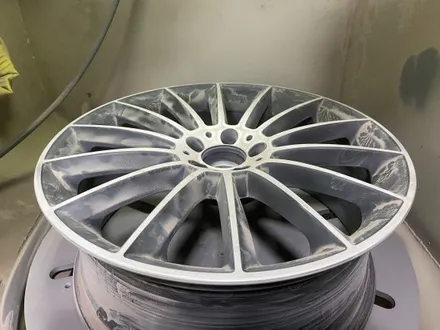 [벤츠 cls53 휠 도색 전문 업체 휠스미스] 벤츠 cls53AMG 고스트 크롬 휠 도색 작업 후기 / 남양주, 구리, 의정부, 서울 노원