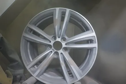 휠복원업체 휠스미스 BMW GT 고스트크롬 휠 도색 시공 후기 / 남양주, 구리, 의정부, 서울 노원