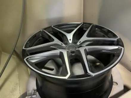 벤츠 gle53AMG 블랙 반무광 휠 도색 작업 후기 / 남양주, 구리, 의정부, 서울 노원