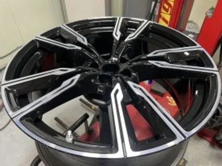 bmw x6m50i 블랙 투톤 다이아몬드 컷팅 시공 / 남양주, 구리, 의정부, 서울 노원