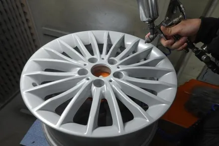 자동차휠수리 휠스미스 BMW 320I 순정 실버 휠 복원 작업 후기! / 남양주, 구리, 의정부, 서울 노원