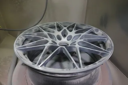[하남,성남,구리,남양주,의정부 휠 복원 및 휠 도색] bmw m4 블랙 반무광 휠 도색 / 남양주, 구리, 의정부, 서울 노원