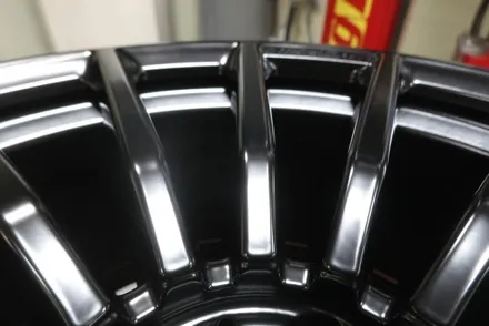 [서울,경기도 휠 복원 및 휠 도색] 벤츠 GT43 AMG 블랙 반무광 휠 도색 / 남양주, 구리, 의정부, 서울 노원