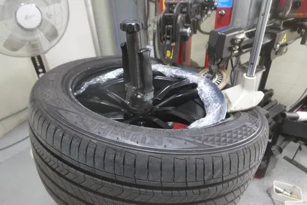 [서울 경기 잠실 강남 휠도색]bmw 530i 블랙반무광 휠도색 / 남양주, 구리, 의정부, 서울 노원