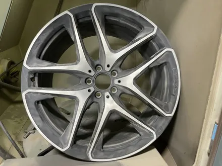 [벤츠 gle58amg 휠 복원 및 휠 도색 전문 업체 휠스미스] 벤츠 gle53amg 블랙 반무광 휠 도색 작업 후기 / 남양주, 구리, 의정부, 서울 노원
