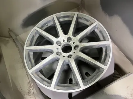 [벤츠 G350 휠 도색 전문 업체 휠스미스] 벤츠 G350 블랙 반무광 휠 도색 작업 후기 / 남양주, 구리, 의정부, 서울 노원