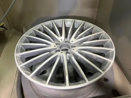 벤츠 s클래스 s500 21인치 다이아몬드 컷팅 휠복원(휠수리) / 벤츠 / S-클래스 / 남양주, 구리, 의정부, 서울 노원