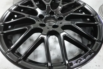 벤츠휠가격 휠스미스 벤츠 A45 AMG 매트 블랙 시공 후기! 명품 휠 도색 전문업체! / 남양주, 구리, 의정부, 서울 노원