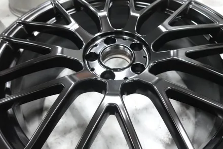 일산휠도색 휠스미스 벤츠 C63 AMG 블랙 반 무광 휠 도색 시공 후기! / 남양주, 구리, 의정부, 서울 노원