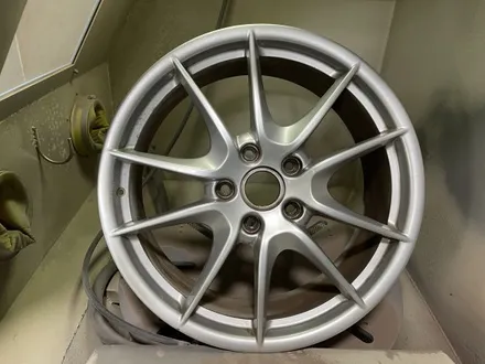 [포르쉐 카이맨 휠 도색 및 휠 복원 전문 업체 휠스미스] 포르쉐 카이맨 블랙 반무광 휠 도색 및 레드 색상 캘리퍼 도색 작업 후기 / 남양주, 구리, 의정부, 서울 노원