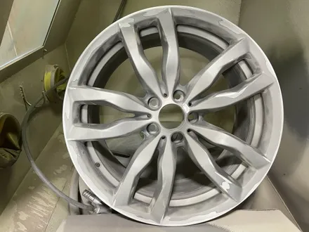 [bmw x6m50d 휠 도색 및 휠 복원 전문 업체 휠스미스] bmw x6m50d 고스트 크롬 휠 도색 및 휠 복원 작업 후기 / 남양주, 구리, 의정부, 서울 노원