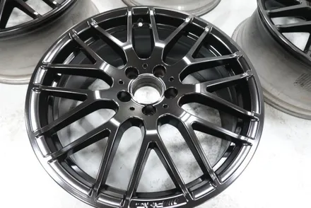 서초휠도색 휠스미스 벤츠A45 AMG 매트블랙 휠도색 작업후기 / 남양주, 구리, 의정부, 서울 노원