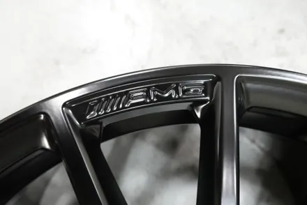 벤츠 GT 43 AMG 림 끝 실버 , 블랙 반무광 휠 도색 작업 후기! 분체도장 휠도색전문업체 휠스미스 / 남양주, 구리, 의정부, 서울 노원
