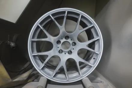 판교 휠도색 BMW 5시리즈 프라즈마 블랙 휠 도색 시공 후기! / 남양주, 구리, 의정부, 서울 노원
