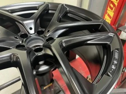벤츠 gle53AMG 블랙 반무광 휠 도색 작업 후기 / 남양주, 구리, 의정부, 서울 노원