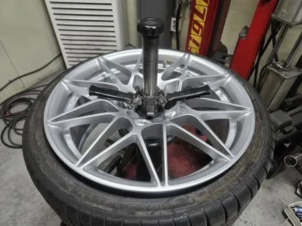 bmw m4 20인치 순정 휠복원 및 하이퍼 실버 휠도색 시공 / 남양주, 구리, 의정부, 서울 노원