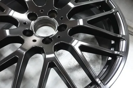 서초휠도색 휠스미스 벤츠A45 AMG 매트블랙 휠도색 작업후기 / 남양주, 구리, 의정부, 서울 노원