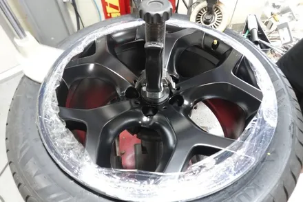 성남휠수리 휠스미스 BMW X6 블랙 반무광 휠 도색 작업 후기! / 남양주, 구리, 의정부, 서울 노원