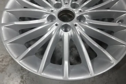 자동차휠수리 휠스미스 BMW 320I 순정 실버 휠 복원 작업 후기! / 남양주, 구리, 의정부, 서울 노원