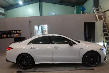 벤츠 cla45s amg 블랙유광투톤 도색작업 / 남양주, 구리, 의정부, 서울 노원