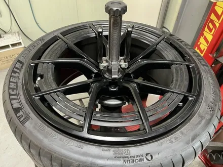 [벤츠 gt 휠 도색 전문 업체 휠스미스] 벤츠 gt 43 스페셜 에디션 블랙 반무광 휠 도색 작업 후기 / 남양주, 구리, 의정부, 서울 노원