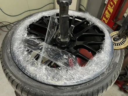 [벤츠 c63 휠 도색 전문 업체 휠스미스] 벤츠 c63 블랙 반무광 휠 도색 작업 후기 / 남양주, 구리, 의정부, 서울 노원