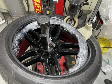 [벤츠 e220d 카브리올레 휠 복원 및 휠 도색 전문 업체 휠스미스] 벤츠 e220d 카브리올레 블랙 유광 휠 도색 작업 후기 / 남양주, 구리, 의정부, 서울 노원