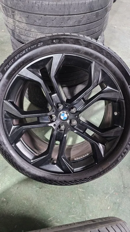 [부산 휠복원] BMW X5 21인치 휠복원 휠도색 / 부산 사상구 감전동