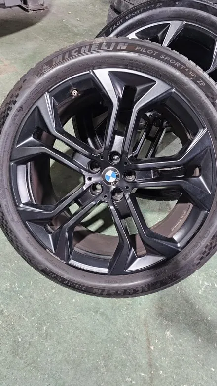 [부산 휠복원] BMW X5 21인치 휠복원 휠도색 / 부산 사상구 감전동