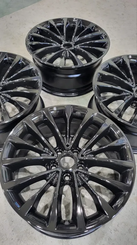 [휠브로 :: BMW 530i] 양산휠도색, 경남휠도색, 부산휠도색, 휠복원,휠수리,휠도색 / 부산 사상, 김해, 창원