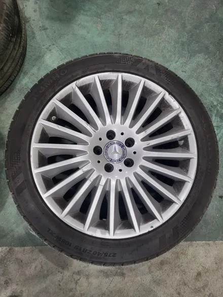 [벤츠 S350] 부산휠복원, 부산휠수리, 부산휠도색 / 부산 사상, 김해, 창원