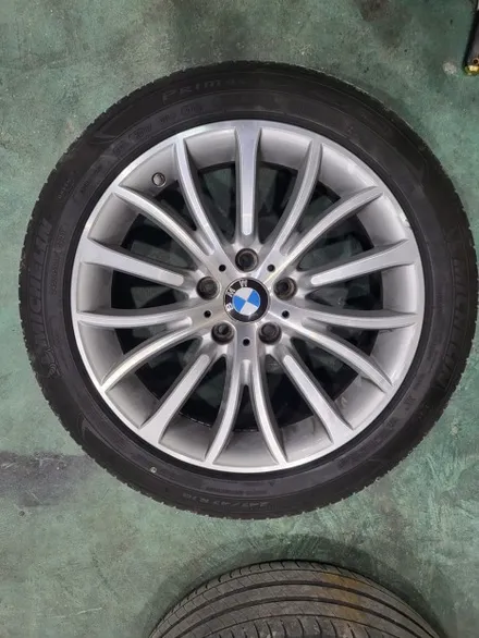 [휠브로][BMW 528i] 부산휠복원 부산휠수리 부산휠도색 / 부산 사상, 김해, 창원